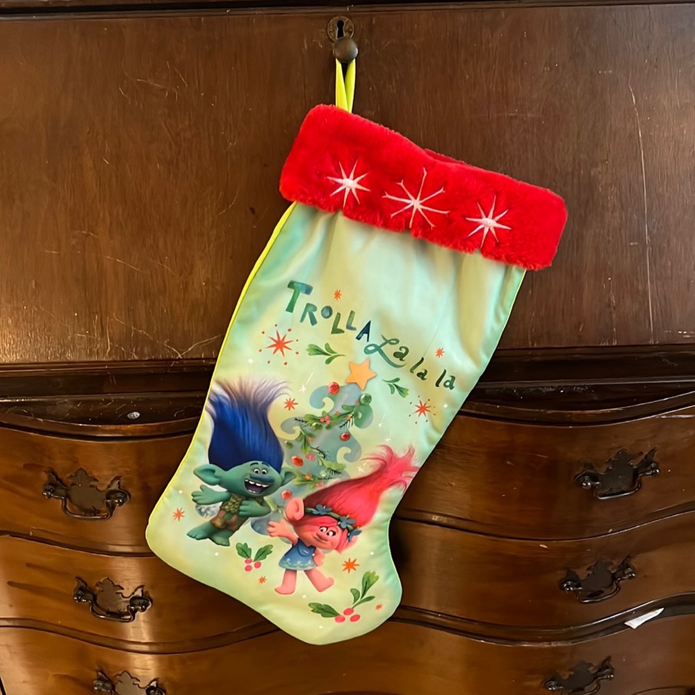 Trolls Christmas stocking